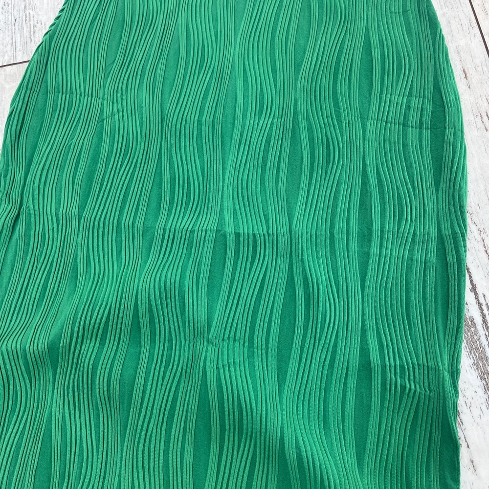 Pretty Garden Tie Front Maxi Dress – Long Sleeve Bodycon Cocktail Dress, Size L - Picture 7 of 16
